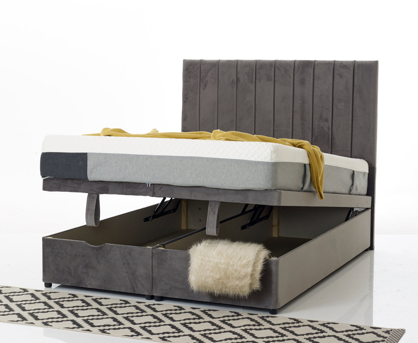 Ottoman Storage Bed Base