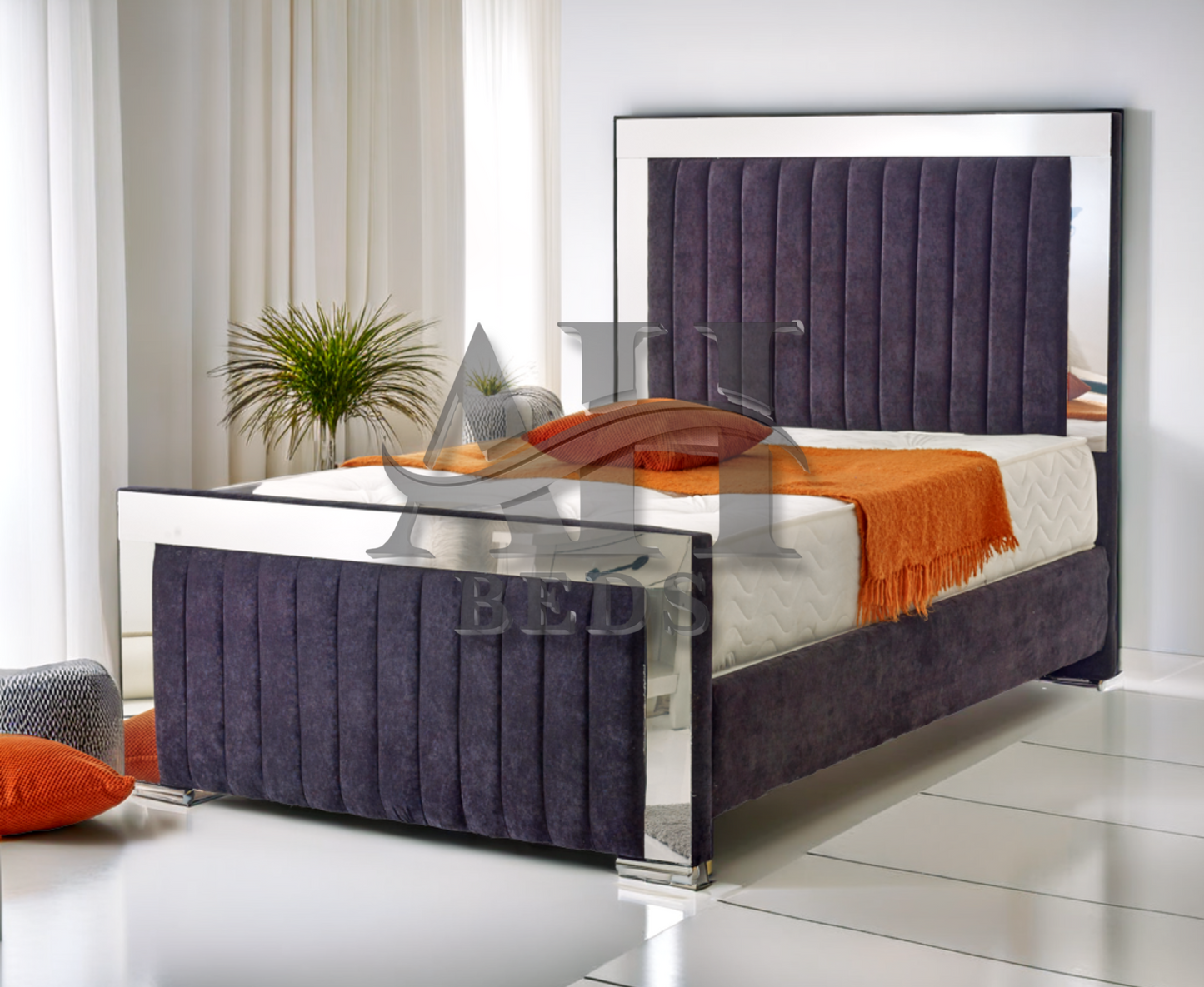 Savannah Mirror Luxury Bed